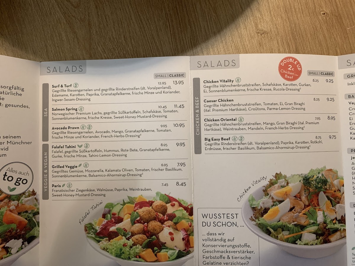 Menu Dean&david | Bowls, Salate, Curries & Snacks In Trier-9
