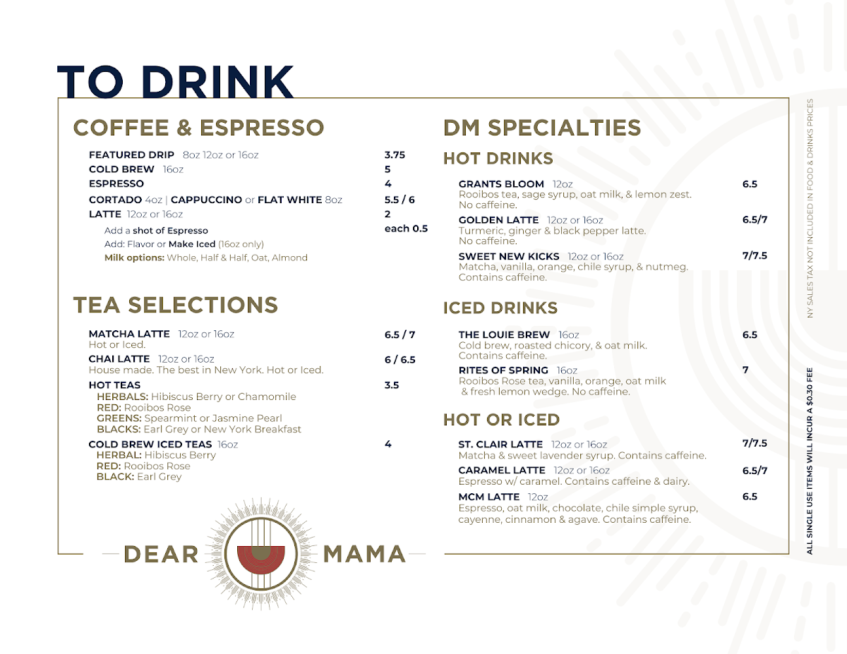 Menu Dear Mama-2
