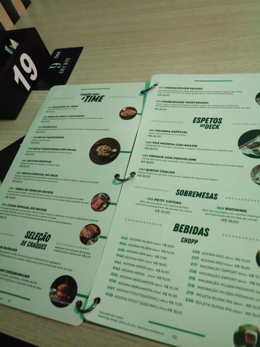 Menu Deck93 Gastrobar Restaurante-10