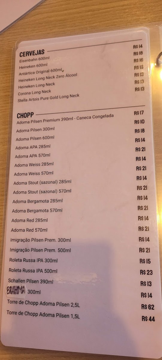 Menu Deck93 Gastrobar Restaurante-6