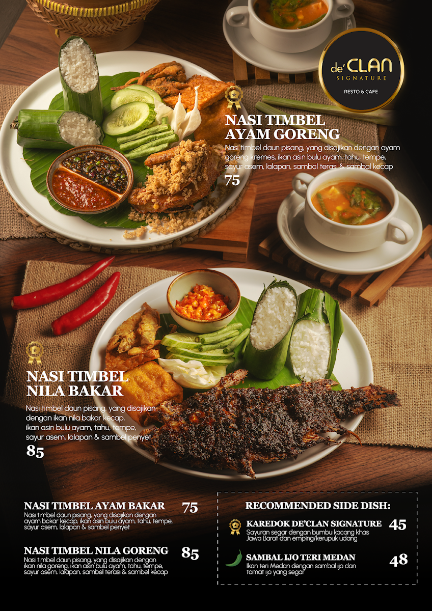 Menu De'clan Signature Cipete-1