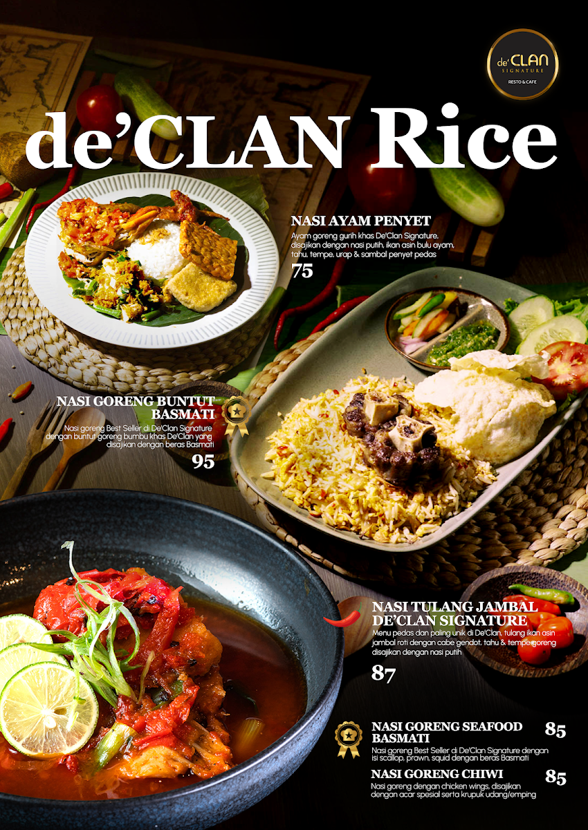 Menu De'clan Signature Cipete-8