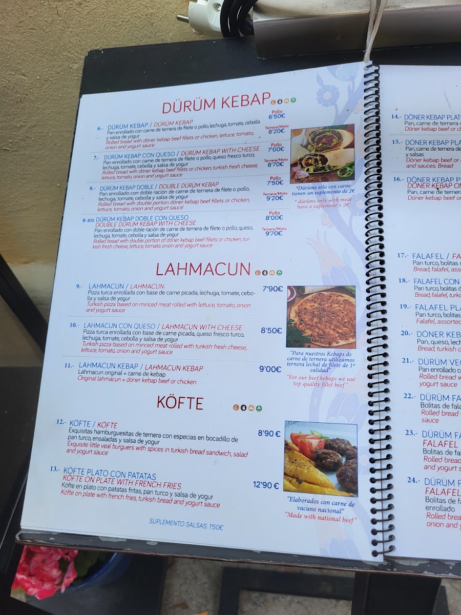Menu Dede Turkish Restaurant-8