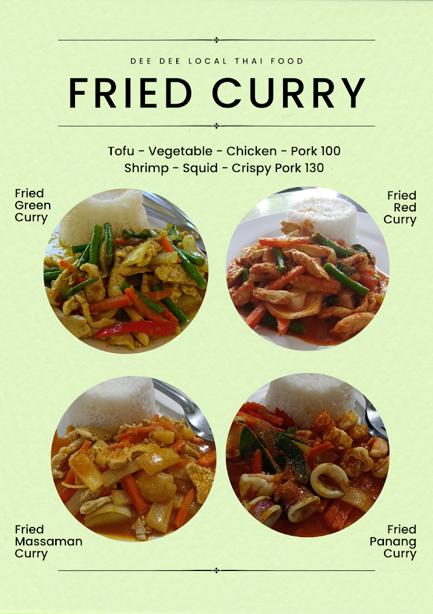 Menu Dee Dee Thai Food-10