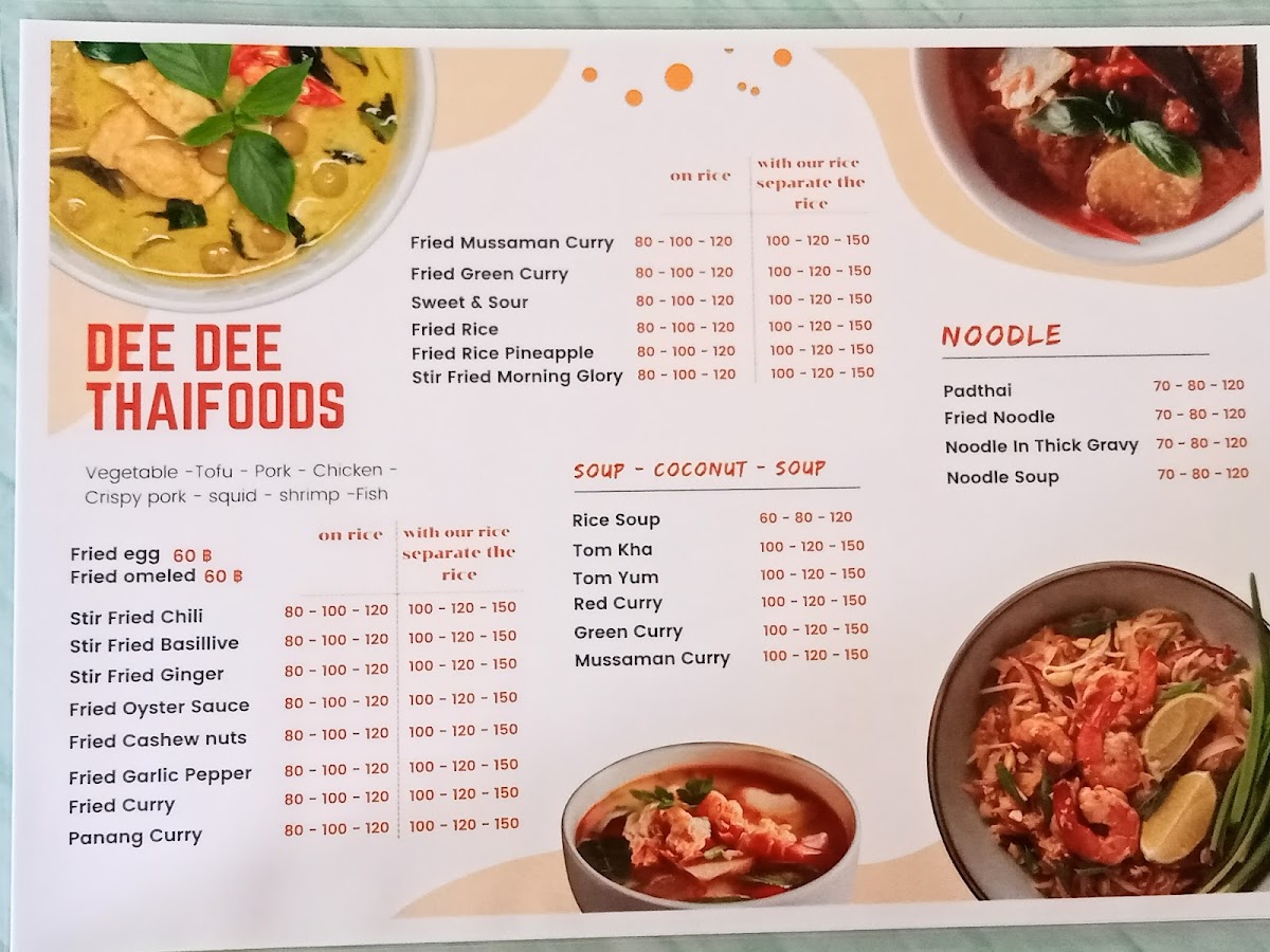 Menu Dee Dee Thai Food-9
