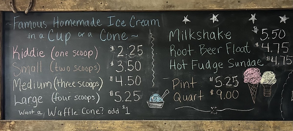 Menu Deersville General Store-2