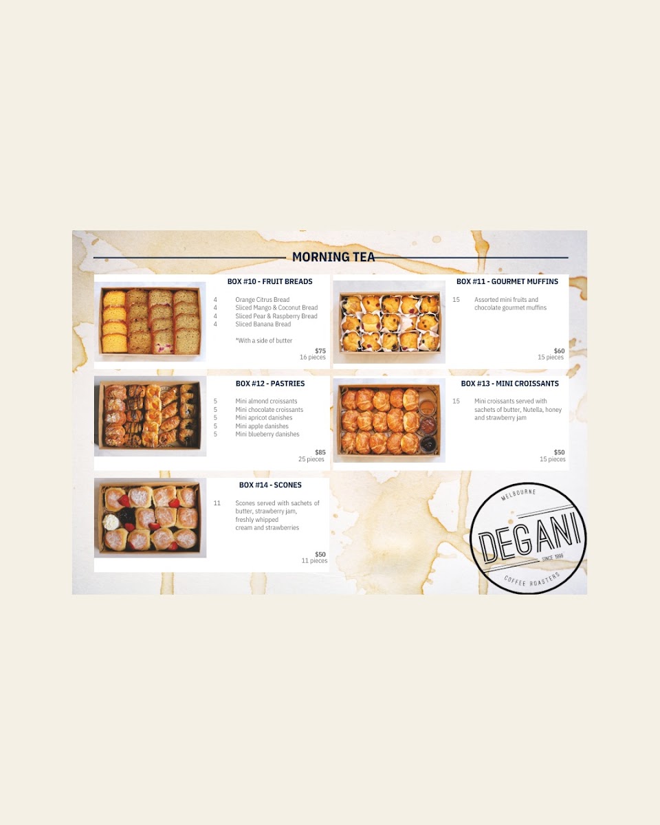 Menu Degani Calamvale Cafe & Gelato-4