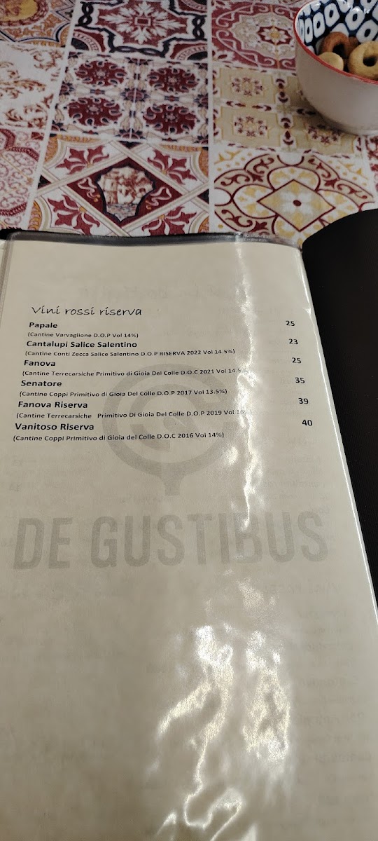 Menu Degustibus - Turi-1