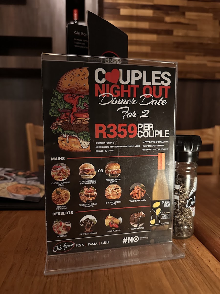 Menu Del Forno Hartbeespoort – Sediba-2