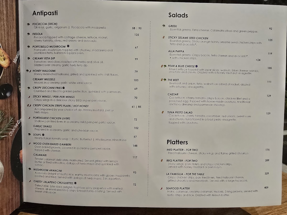 Menu Del Forno Parkmore-1