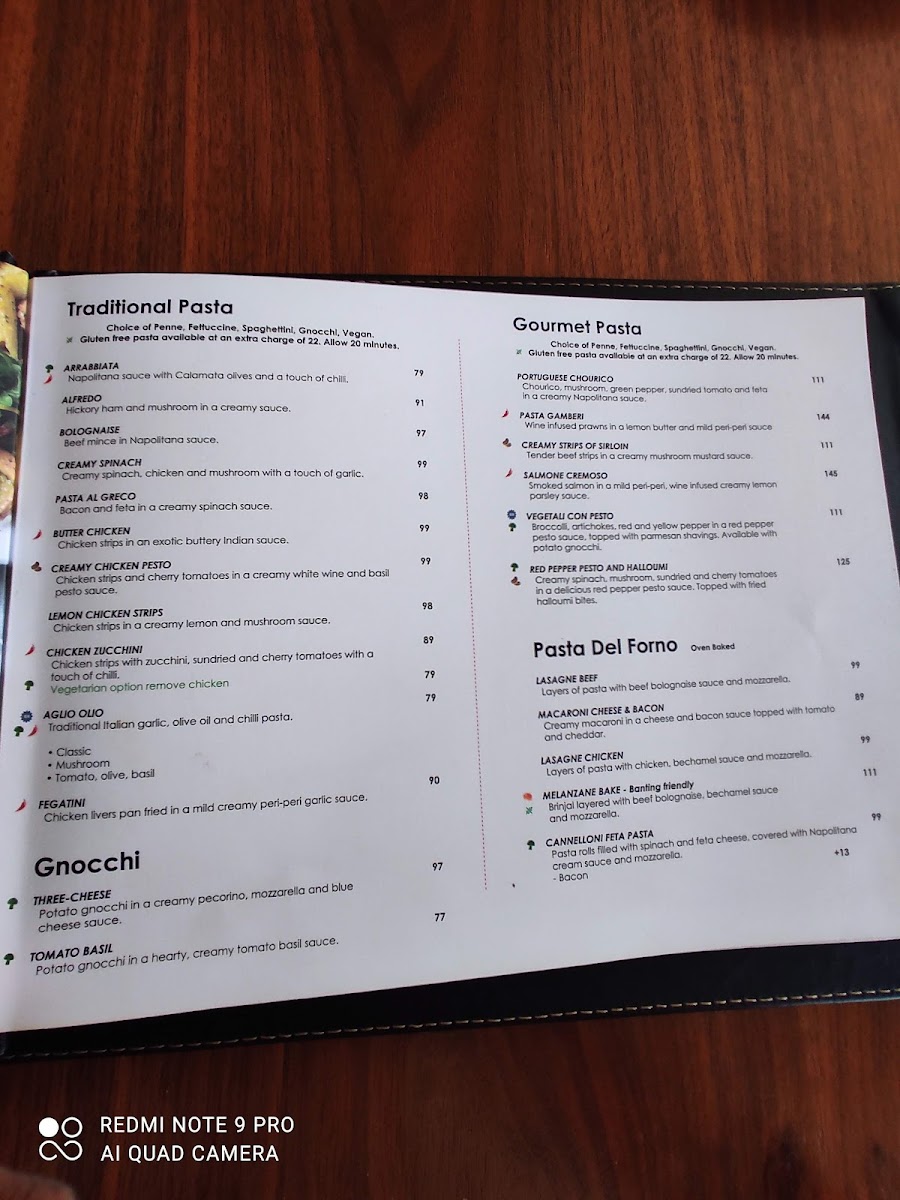 Menu Del Forno Parkmore-2
