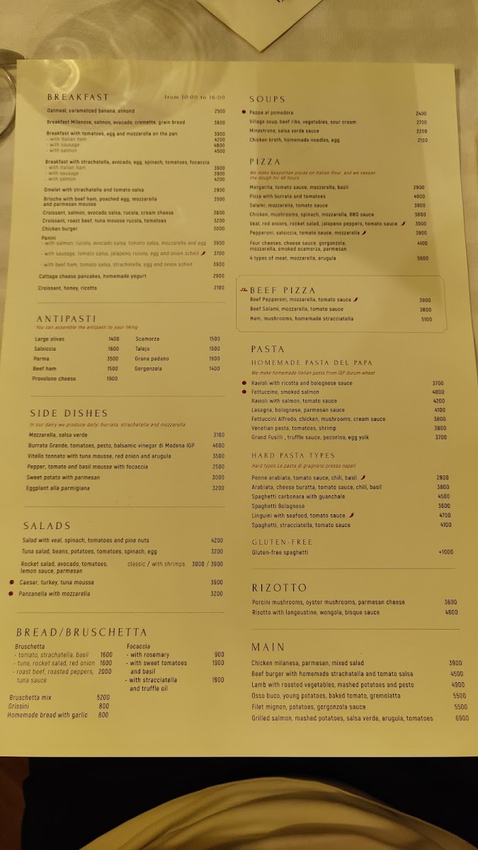 Menu Del Papa Dostyk-1