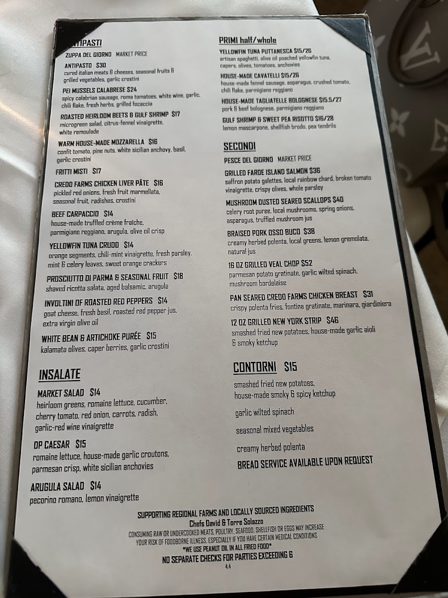 Menu Del Porto Ristorante-2