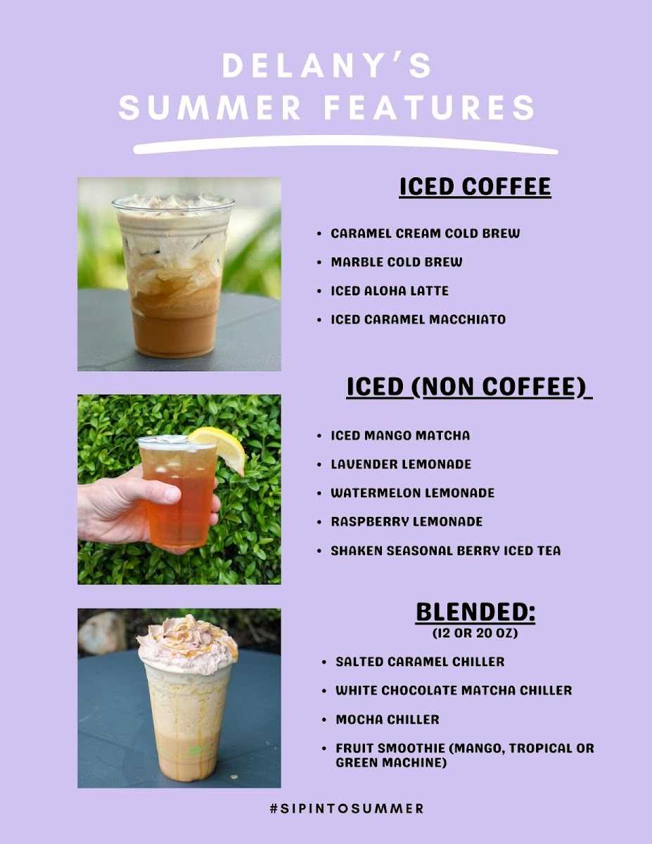 Menu Delany's Coffee House-1