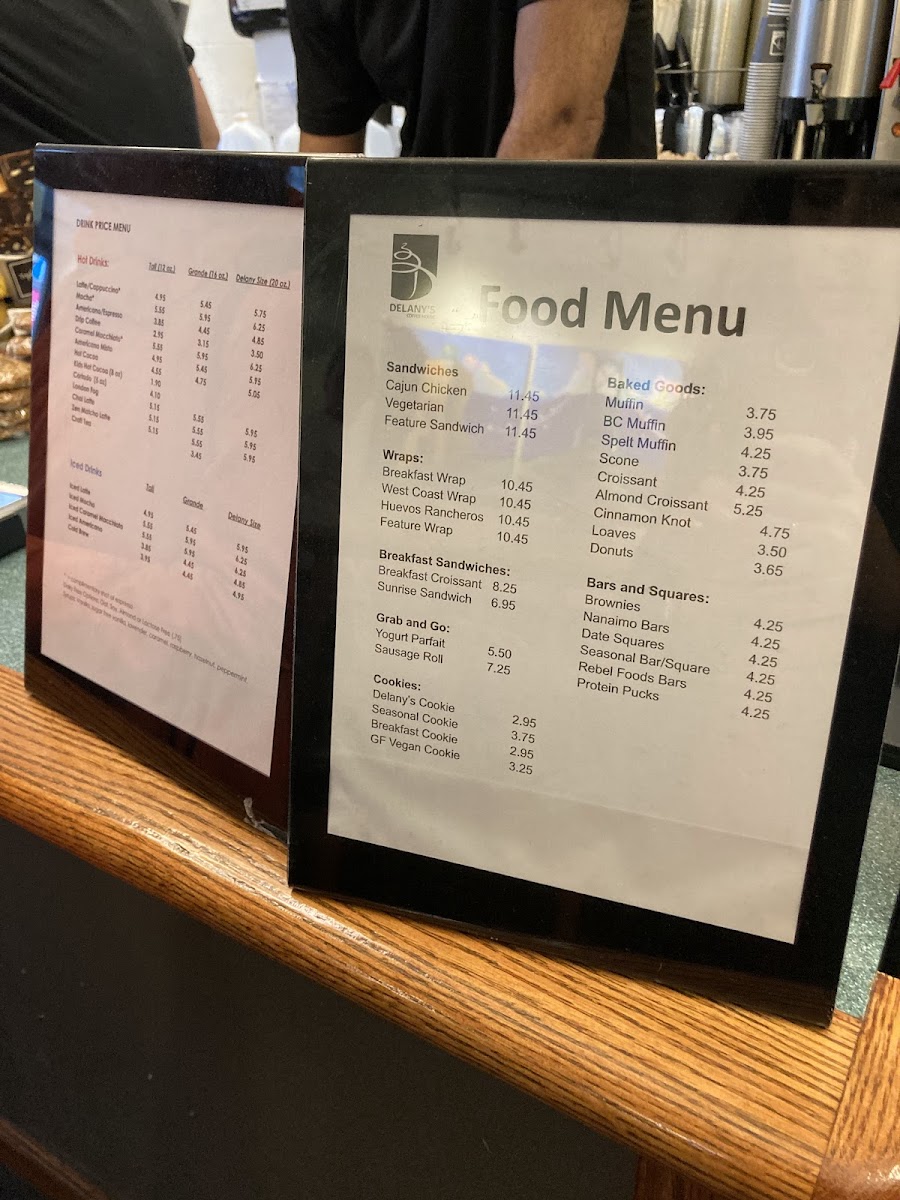 Menu Delany's Coffee House-10