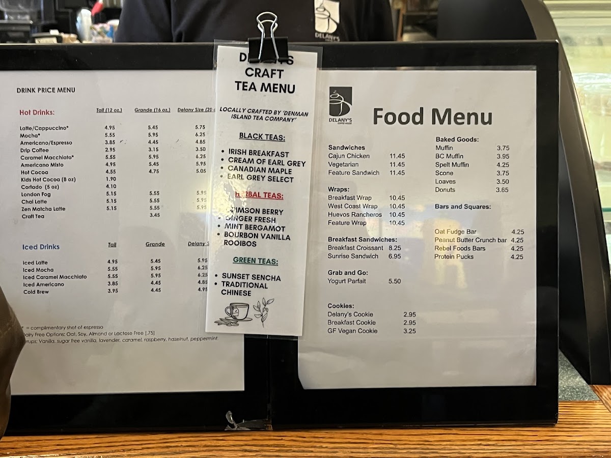 Menu Delany's Coffee House-3