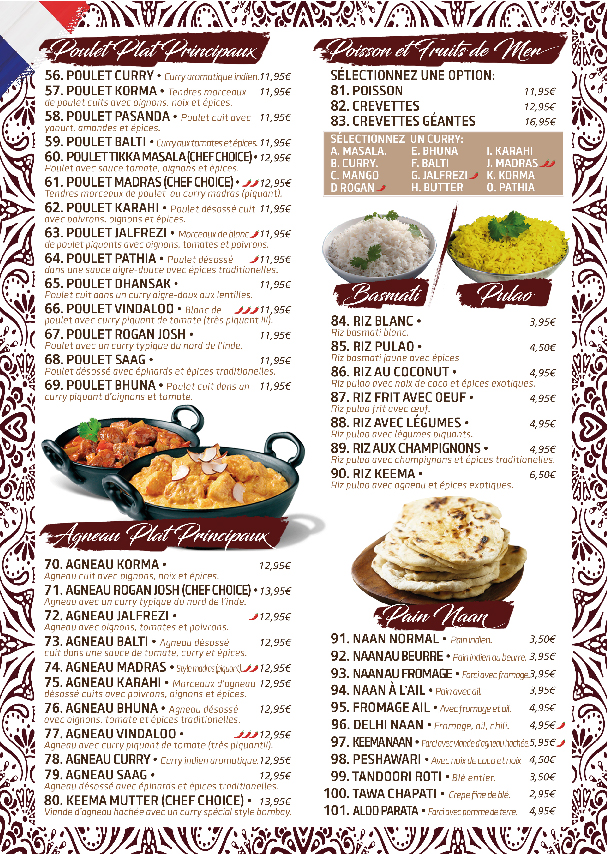 Menu Delhi Delights - Las Américas-5