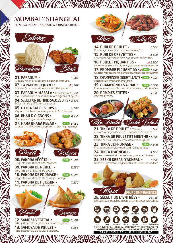 Menu Delhi Delights - Las Américas-7
