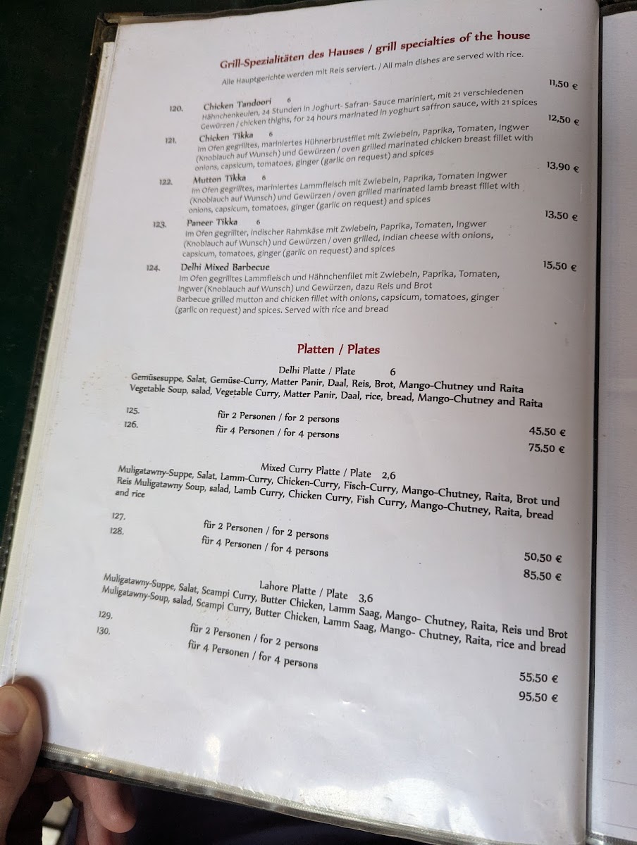Menu Delhi Palast Halal-1