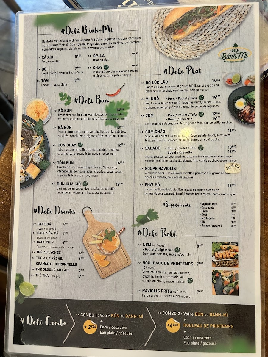 Menu Deli Banh Mi- Vietnamese Streetfood-1