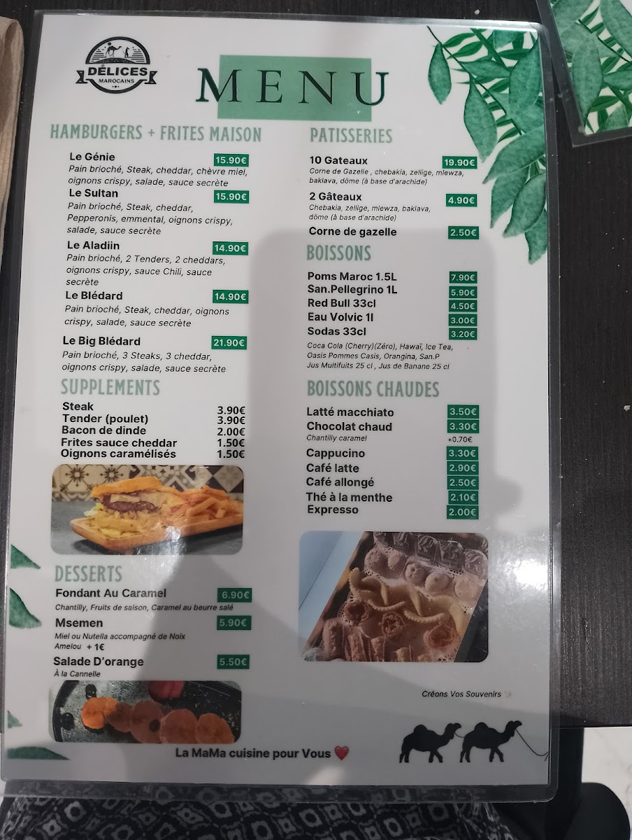 Menu Délices Marocains-10