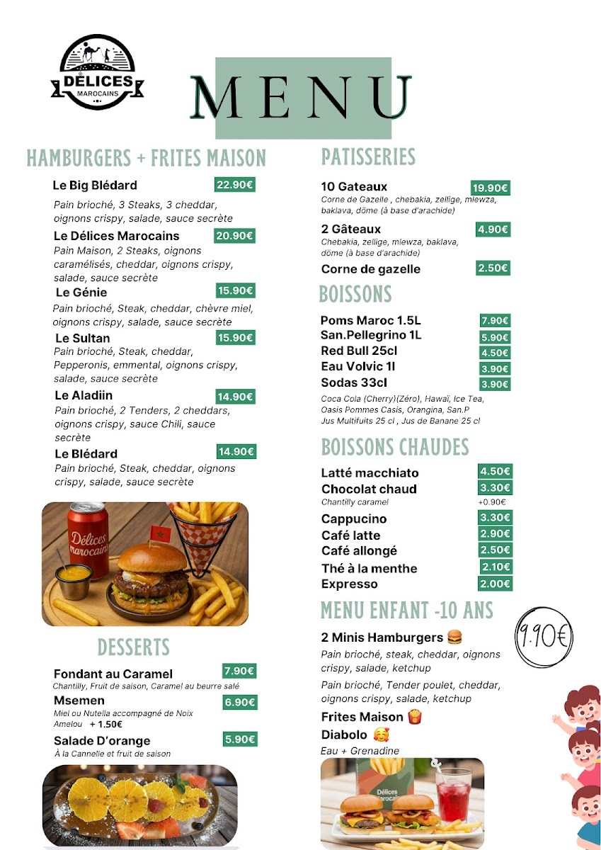 Menu Délices Marocains-2