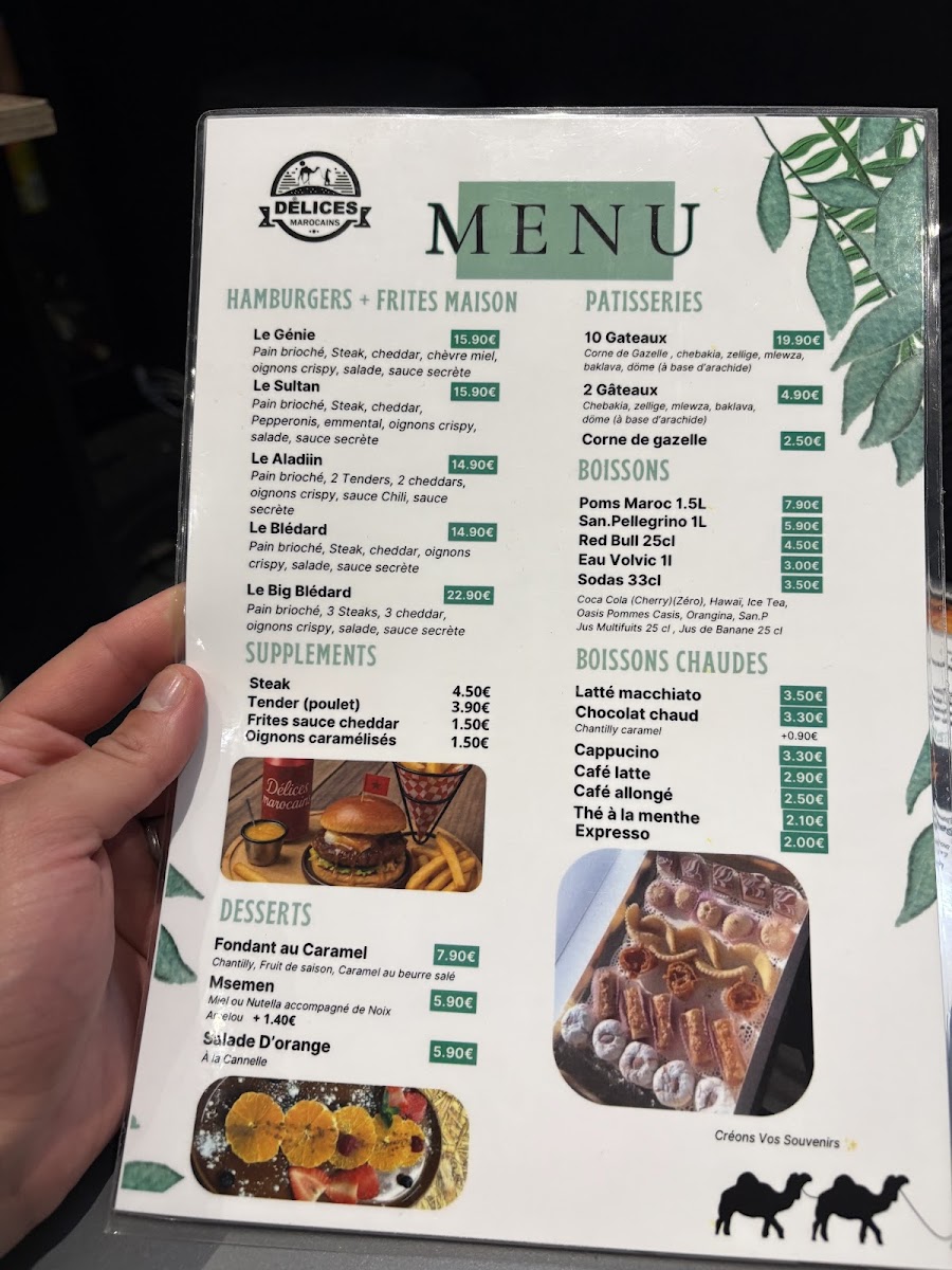 Menu Délices Marocains-7