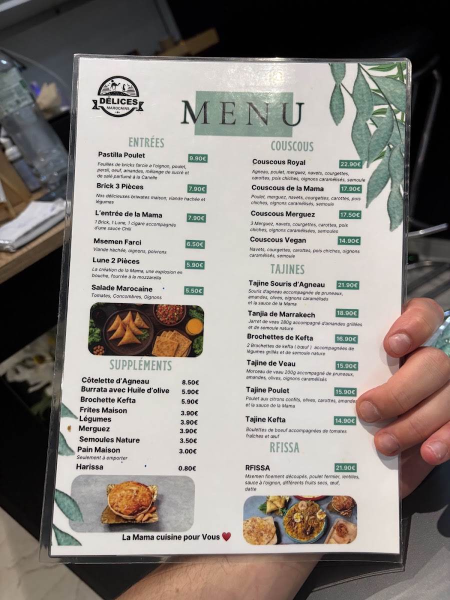 Menu Délices Marocains-8