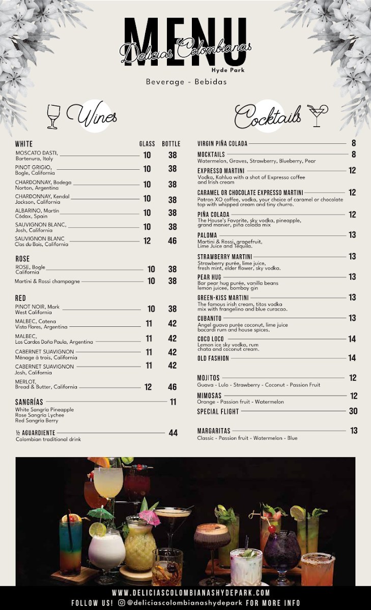 Menu Delicias Colombianas Hyde Park-2