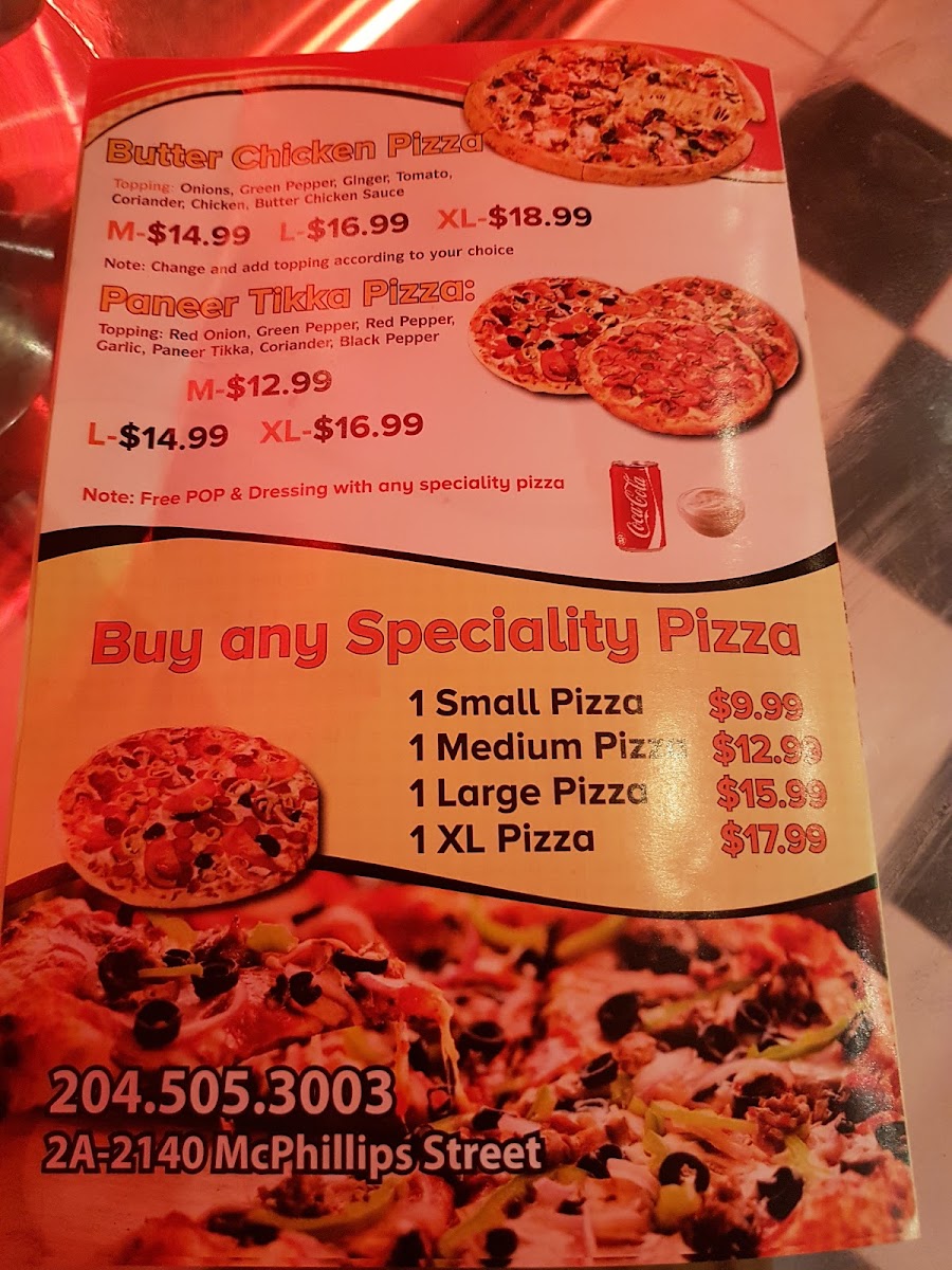 Menu Delicious Pizza N Wings-3