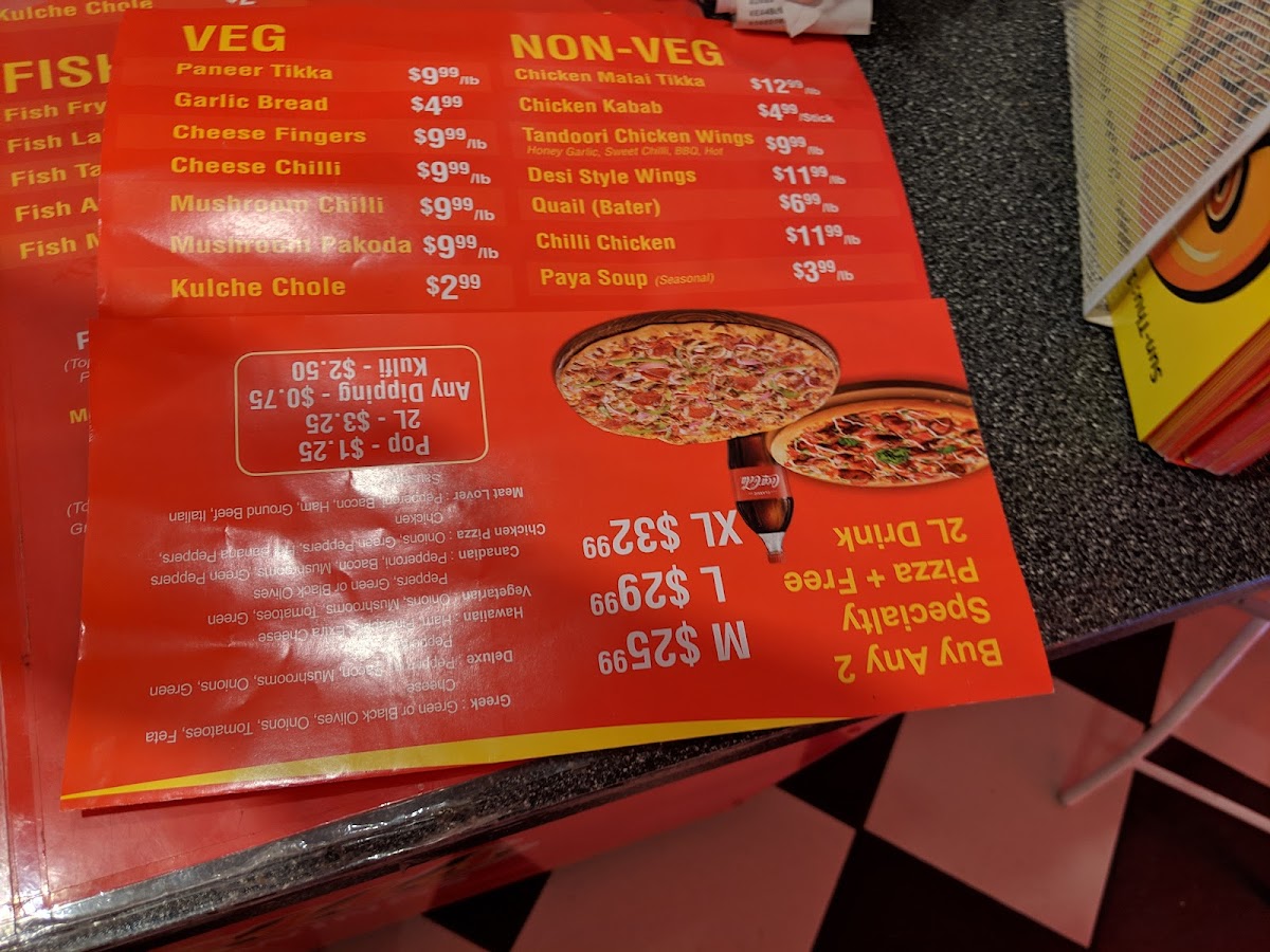 Menu Delicious Pizza N Wings-5