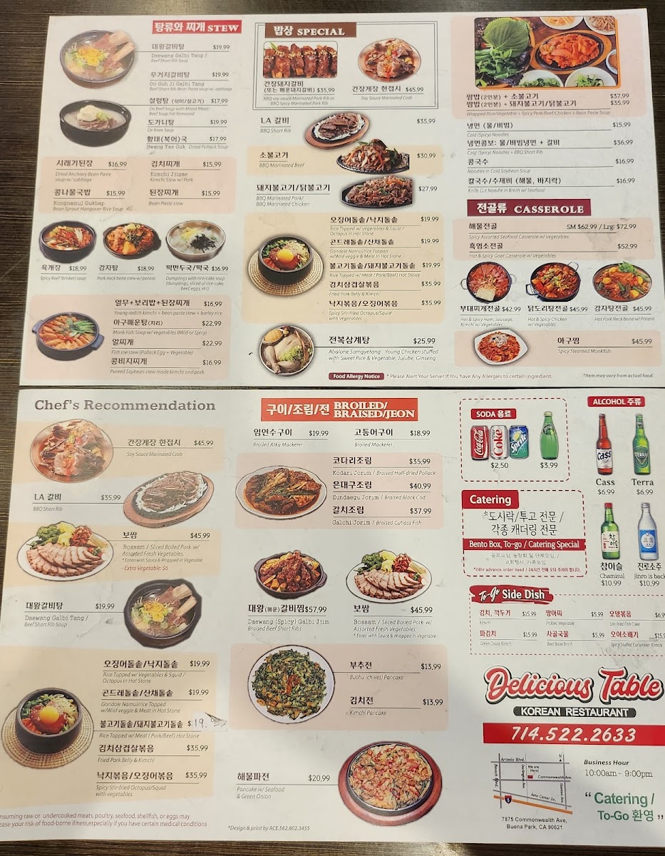 Menu Delicious Table-2