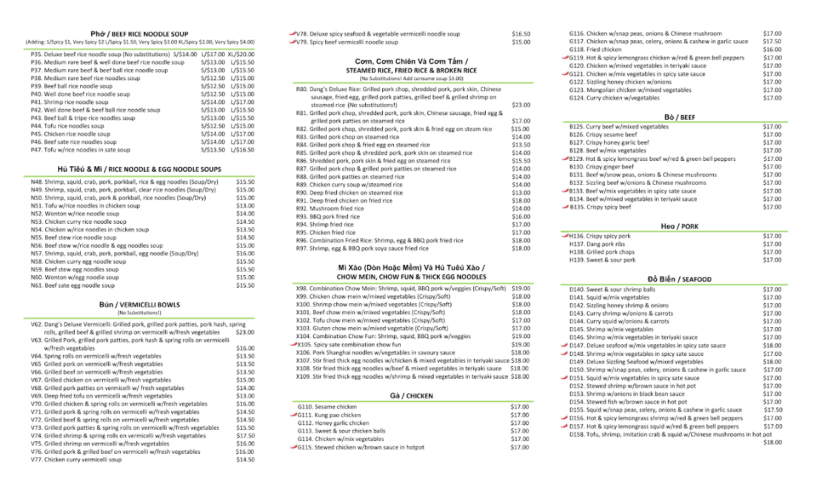 Delicious Vegetarian Restaurant Menu-1