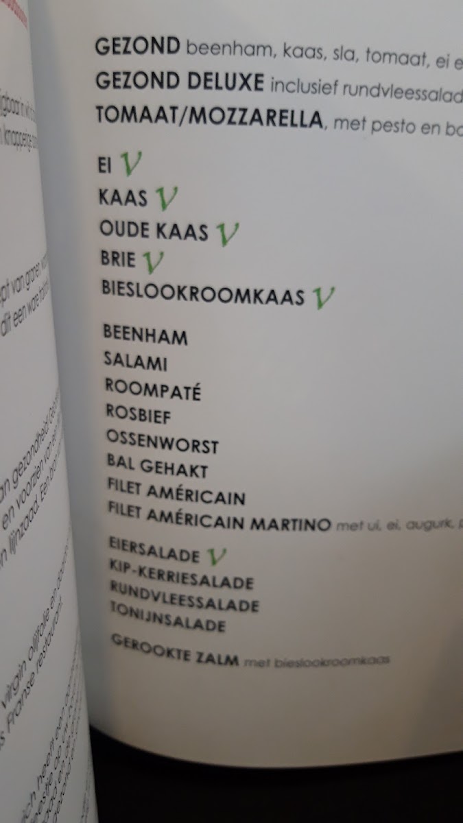 Menu Délifrance Zeist-8