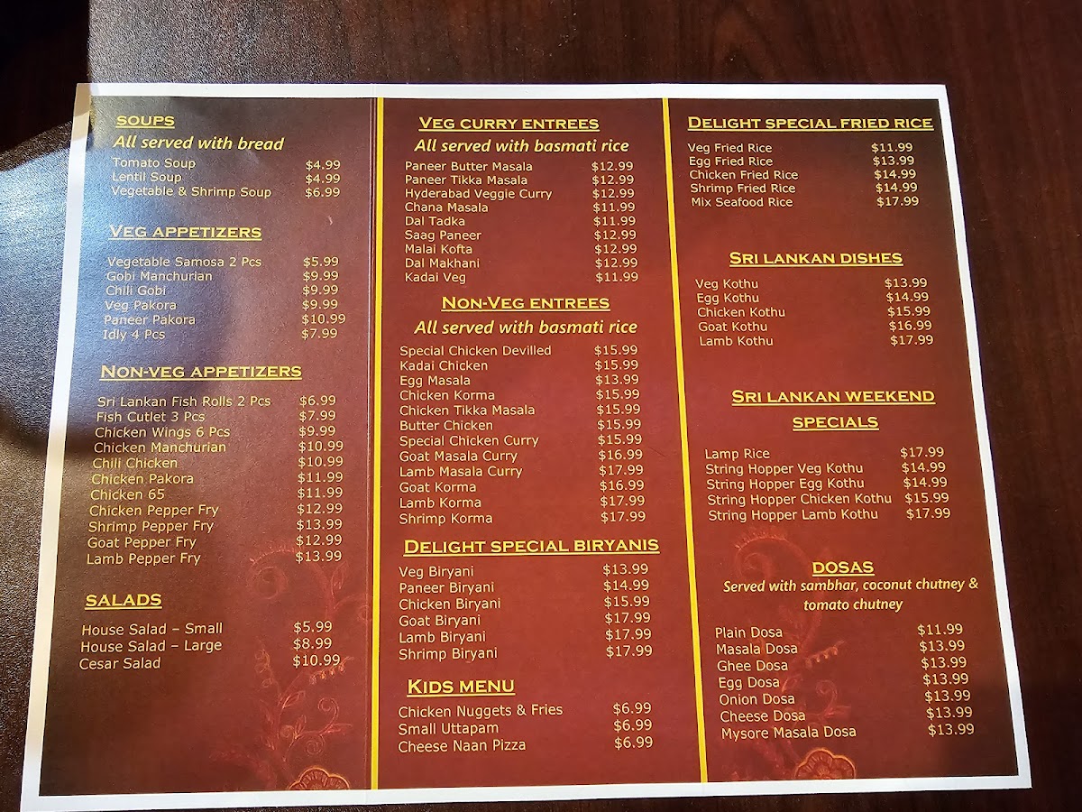 Menu Delight Cuisine-4
