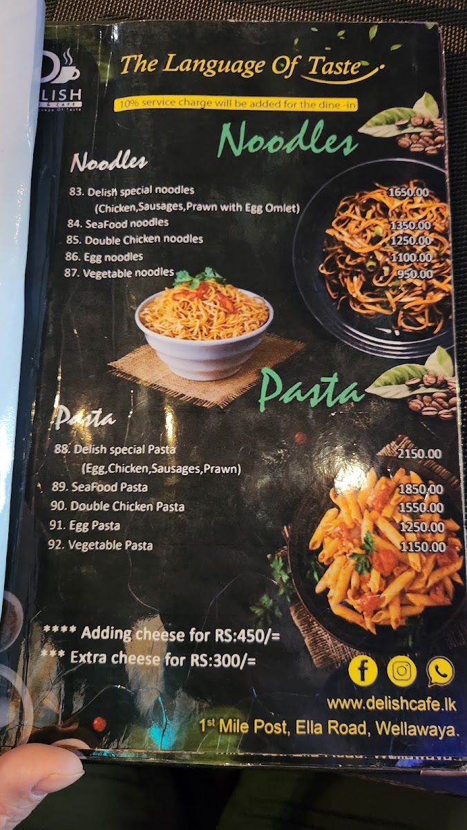 Menu Delish Food & Cafe-10