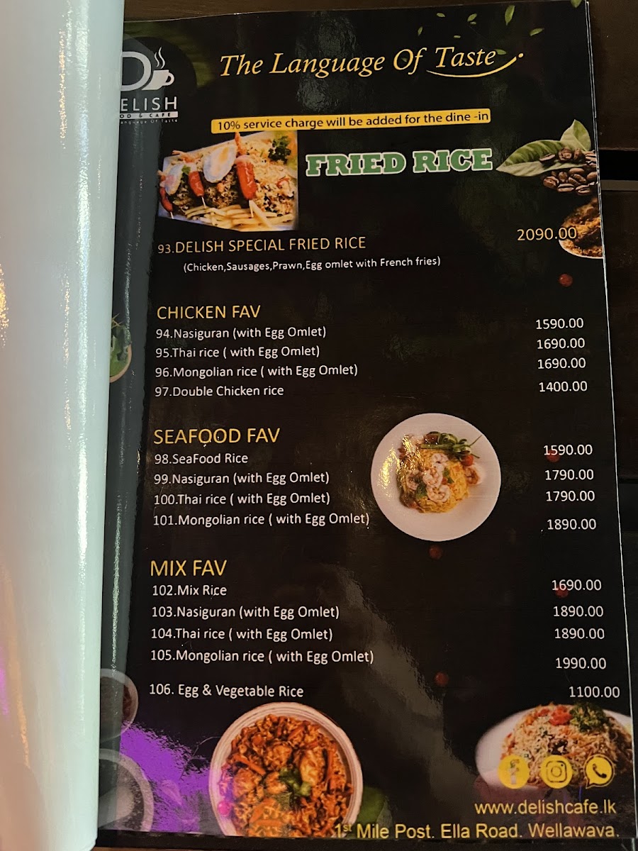 Menu Delish Food & Cafe-3