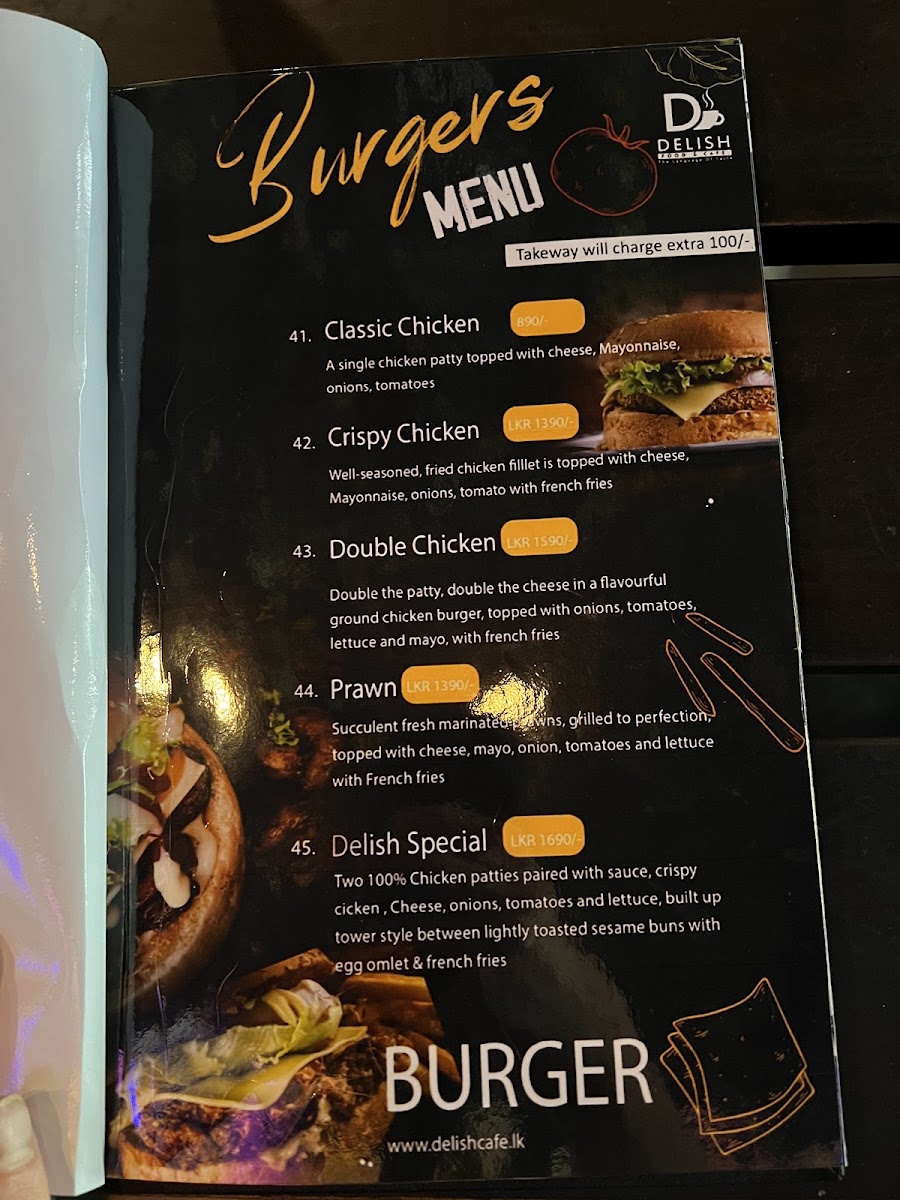 Menu Delish Food & Cafe-5