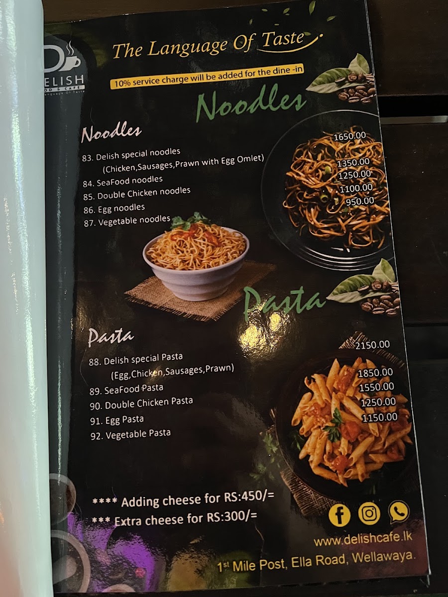 Menu Delish Food & Cafe-6