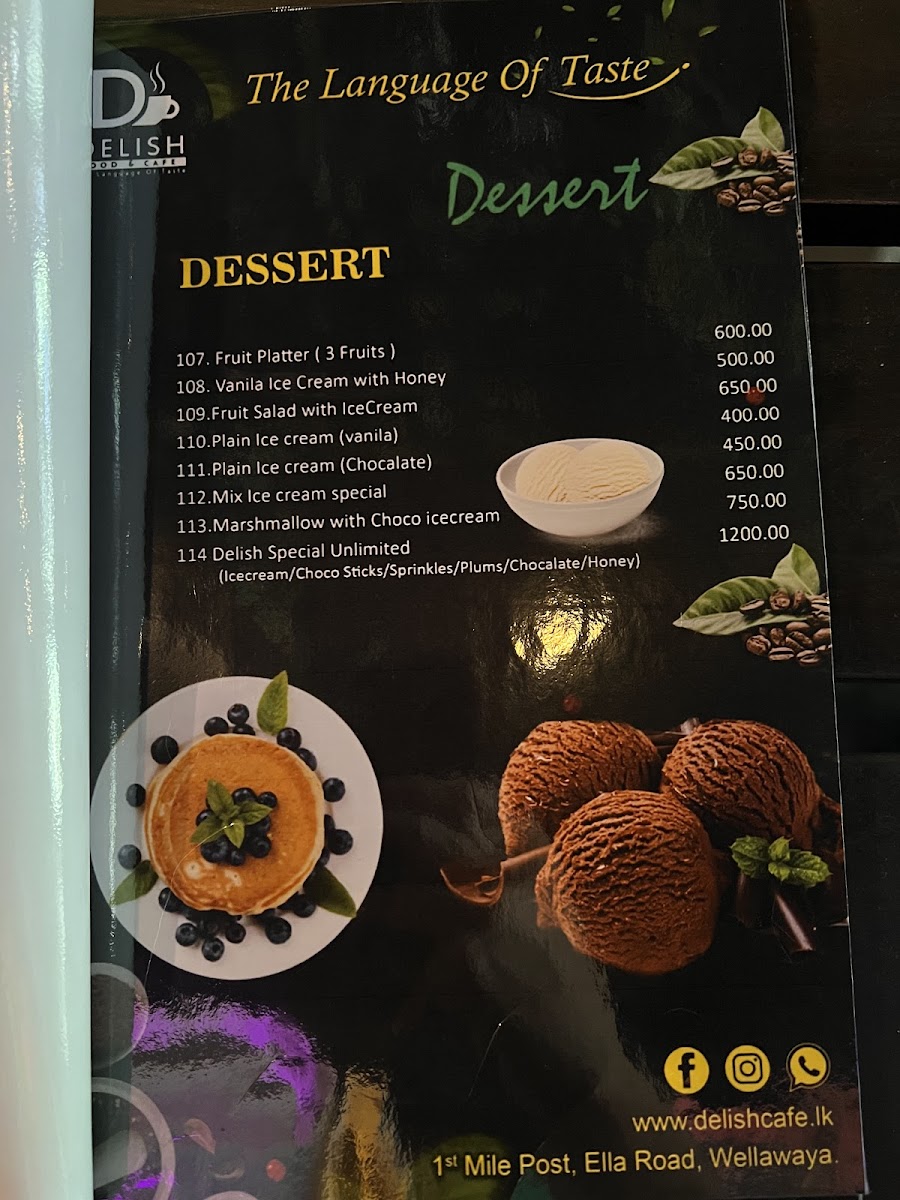 Menu Delish Food & Cafe-7