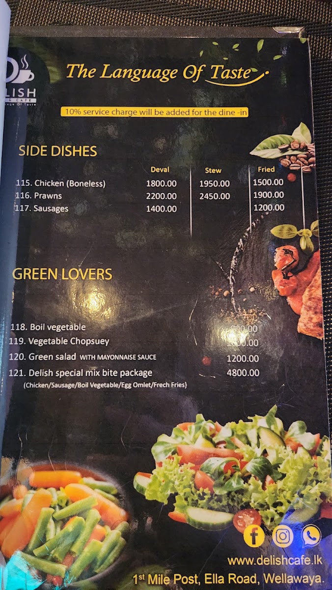 Menu Delish Food & Cafe-8