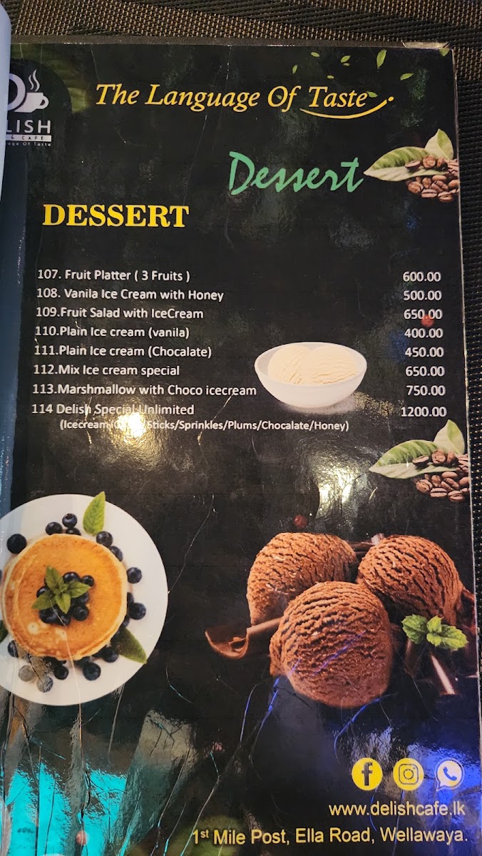 Menu Delish Food & Cafe-9