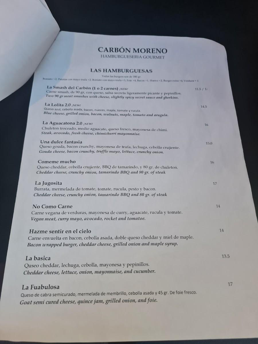 Menu Delito By Carbón Moreno-3