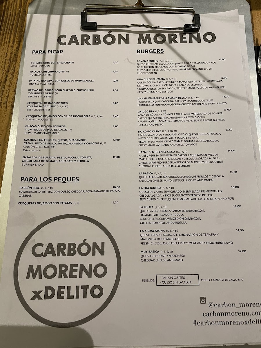 Menu Delito By Carbón Moreno-5