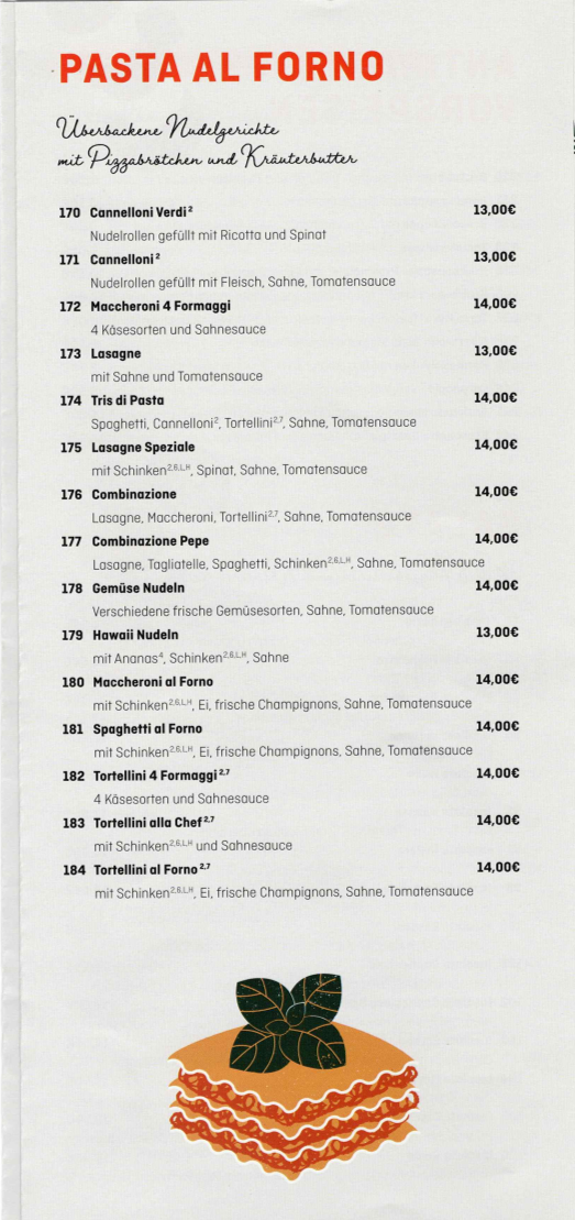 Menu Della Regina-1