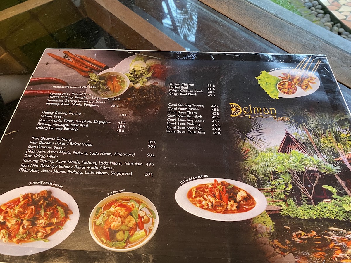 Menu Delman Resto-1