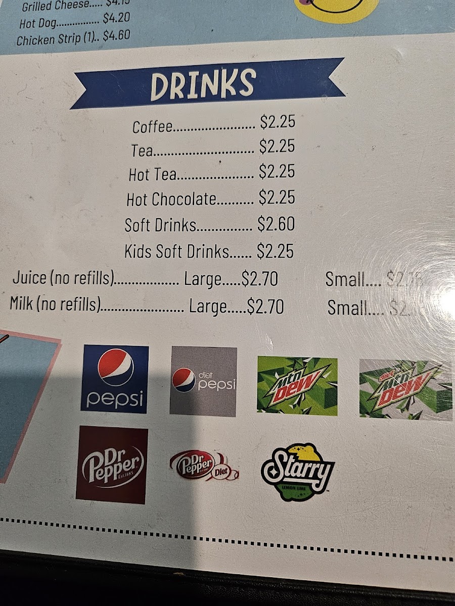 Menu Deloris's Cafe-1