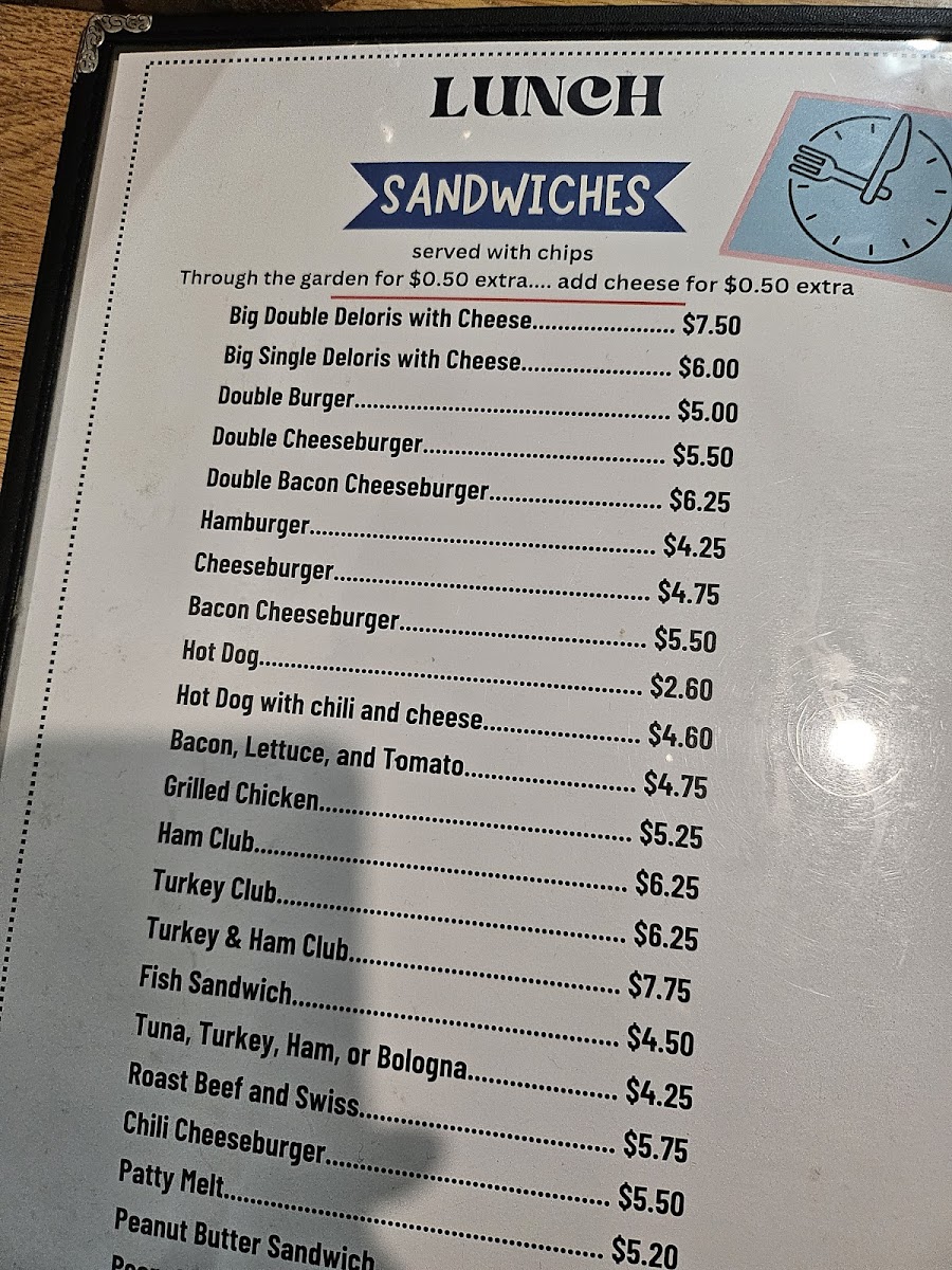Menu Deloris's Cafe-2