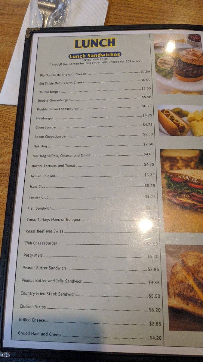Menu Deloris's Cafe-8