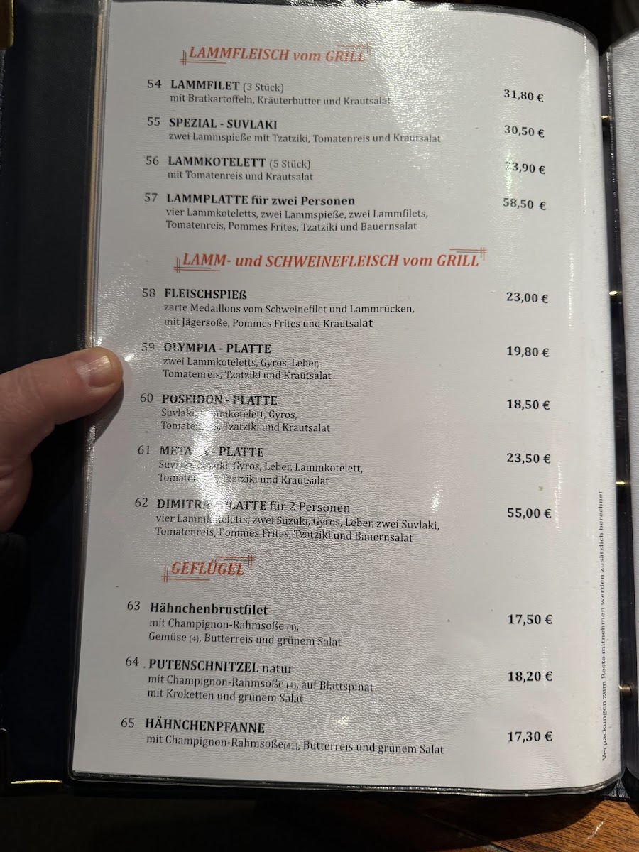 Menu Delphi-8